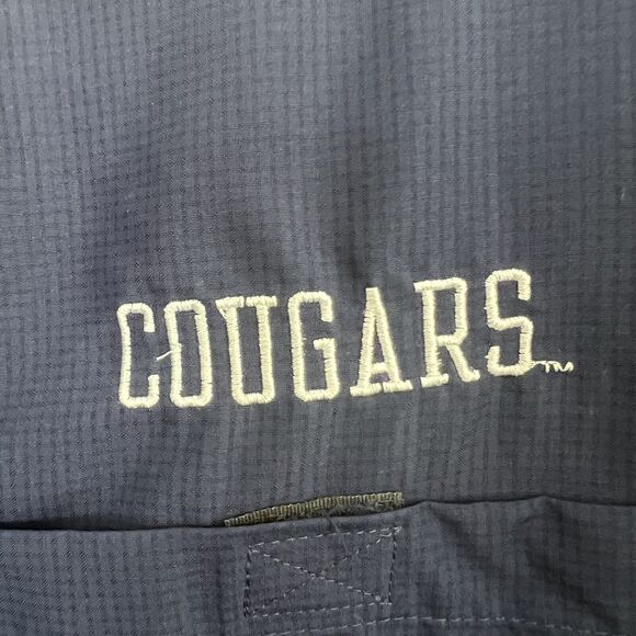 Pro edge BYU Cougars mens Outdoor Polo UPF 50 Medium Vented Lightweight - Picture 2 of 12